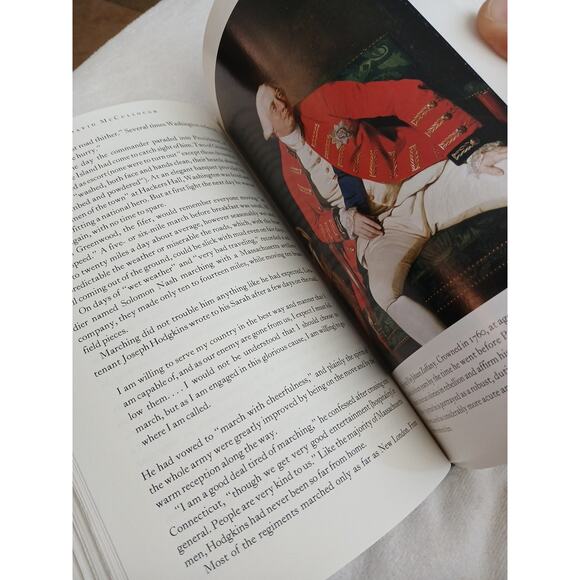 1776 by David McCullough 2005 Hardcover Dust Jacket Illustrated History British - Picture 7 of 16